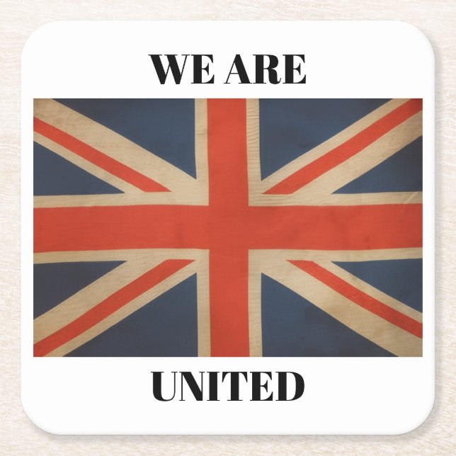 UK Flag Patriot Coaster (Front)
