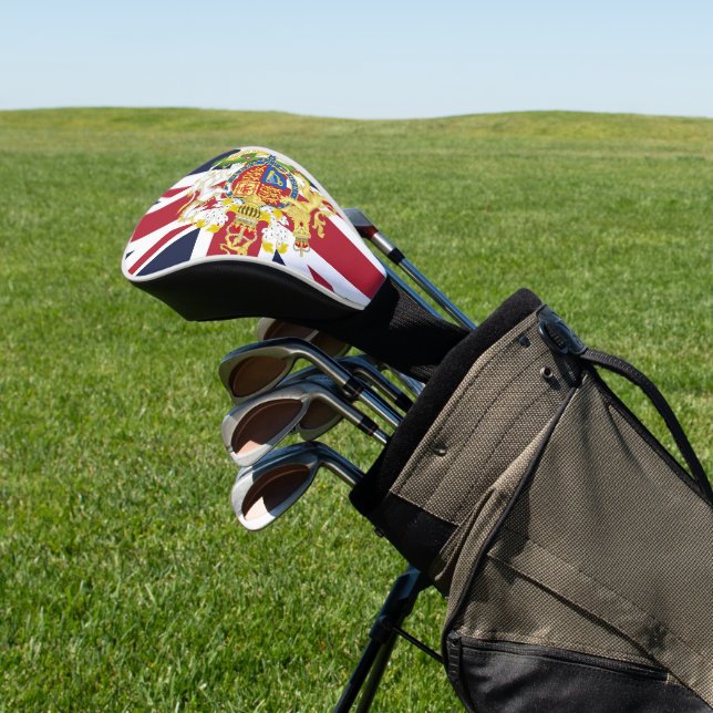 UK flag phone case Golf Head Cover (In Situ)