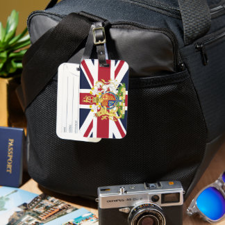 UK flag phone case Luggage Tag