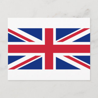 UK Flag Postcard