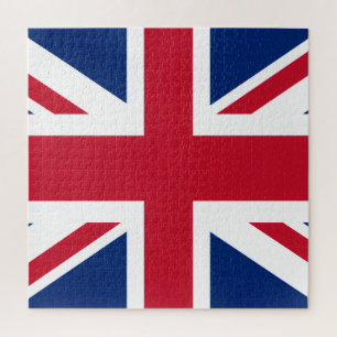 UK Flag Pride Jigsaw Puzzle