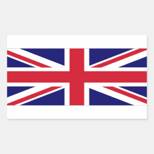 UK Flag Rectangular Sticker
