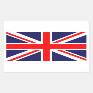 UK Flag Rectangular Sticker