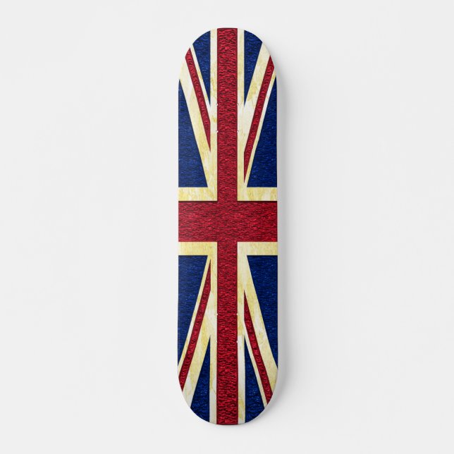 Uk flag - Skateboard (Front)