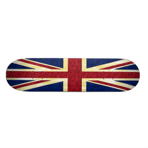 Uk flag - Skateboard