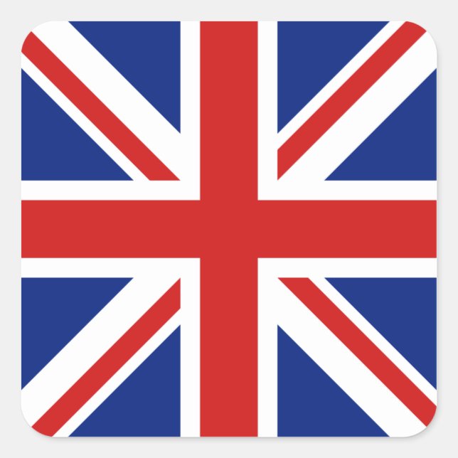 UK Flag Sticker (Front)