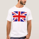 UK Flag T-Shirt<br><div class="desc">great,  britain,  flag,  royal,  wedding,  william,  kate,  princes,  catherine,  middleton,  uk,  gbr,  british,  england,  princess,  england,  british, </div>