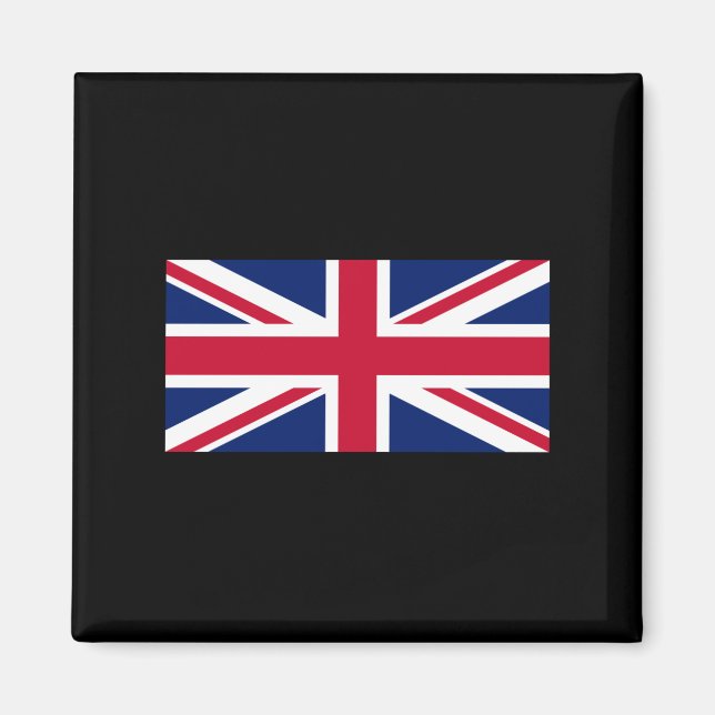 Uk Flag-United Kingdom-England-Union Jack Magnet (Front)