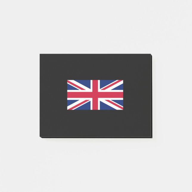 Uk Flag-United Kingdom-England-Union Jack Post-it Notes (Front)