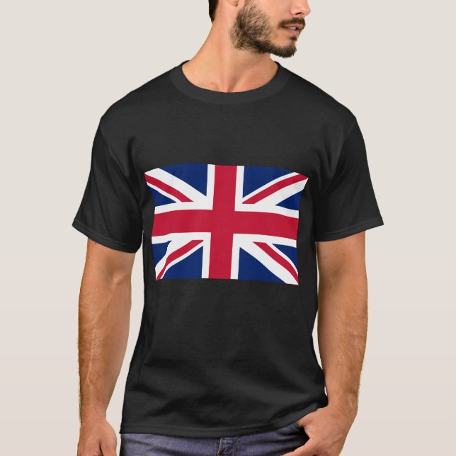 Uk flag – United Kingdom – Union Jack T-Shirt (Front)