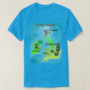 UK Fun Map T-Shirt