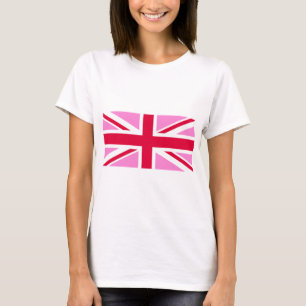 UK Gay Pride (Pink Union Jack) (Gay British Flag) T-Shirt