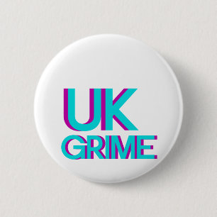 uk grime music 6 cm round badge