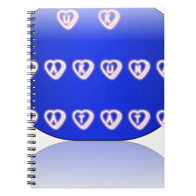 UK HAKUNA MATATA ALWAYS.png Notebook (Front)