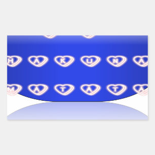 UK Hakuna Matata Art Print Rectangular Sticker