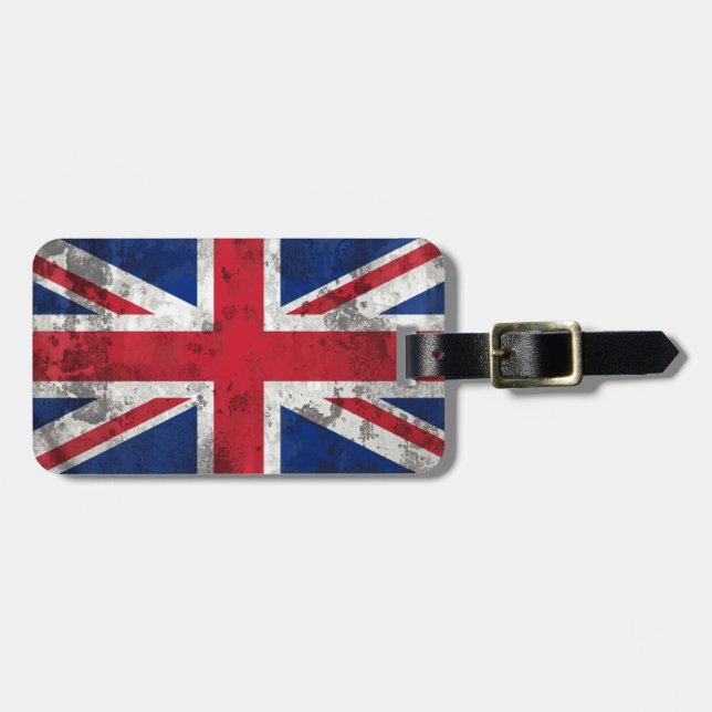 UK LUGGAGE TAG (Front Horizontal)