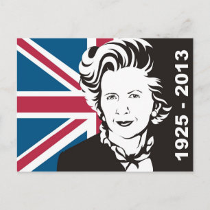 UK mourns Margaret Thatcher, England's Iron Lady Postcard