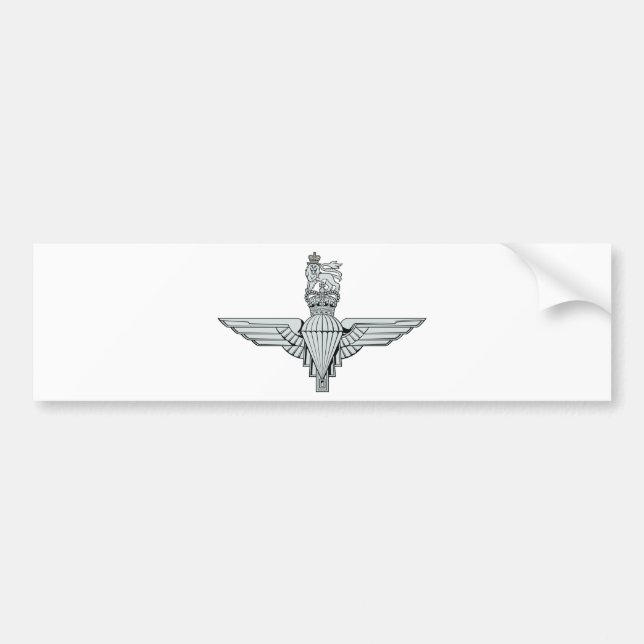 UK Para badge Bumper Sticker (Front)