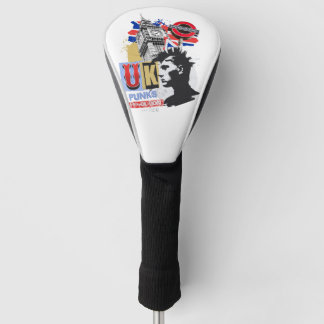 UK PUNK MAN  GOLF HEAD COVER