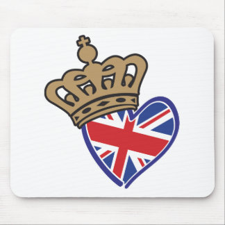 UK Royal Love Mouse Mat