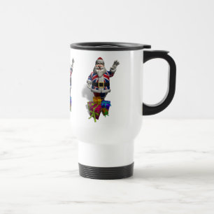 UK Santa Claus Travel Mug