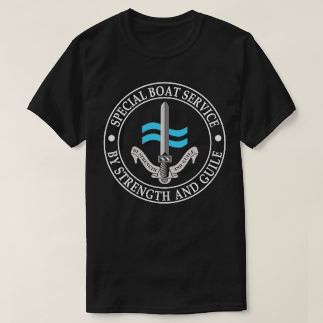 UK Special Boat Service SBS Tshirt (Design Front)