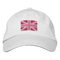 UK Union Jack Flag In Pink