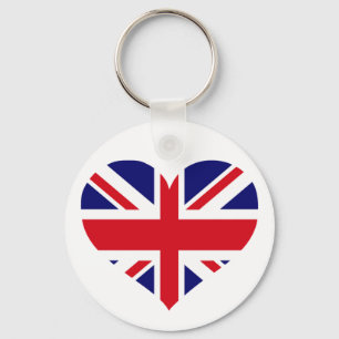 UK Union Jack Key Ring