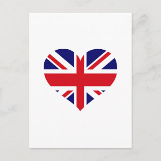 UK Union Jack Postcard