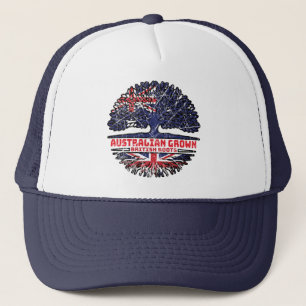 Uk United Kingdom British Australian Australia Trucker Hat