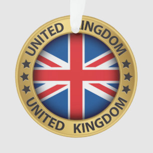 UK United Kingdom Ornament - SRF