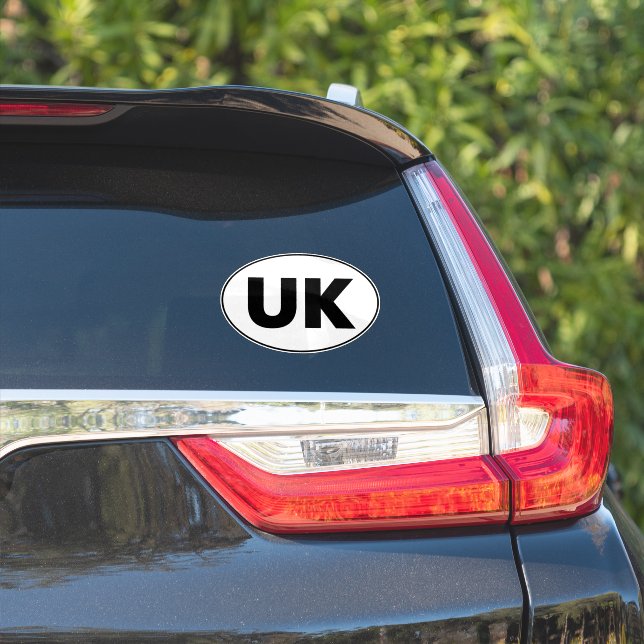 UK Vehicle Oval (Car Side)