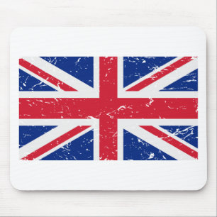 UK Vintage Flag Mouse Mat