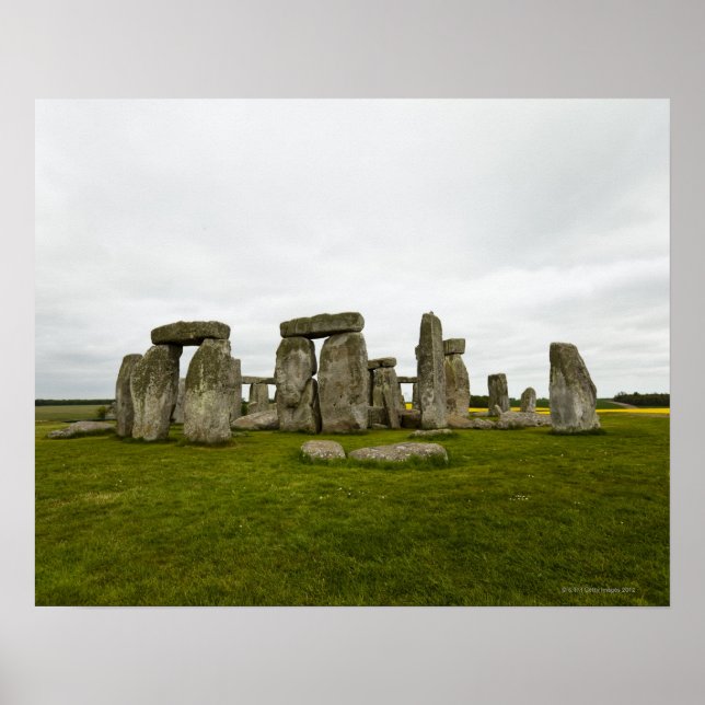 UK, Wiltshire, Stonehenge Poster (Front)