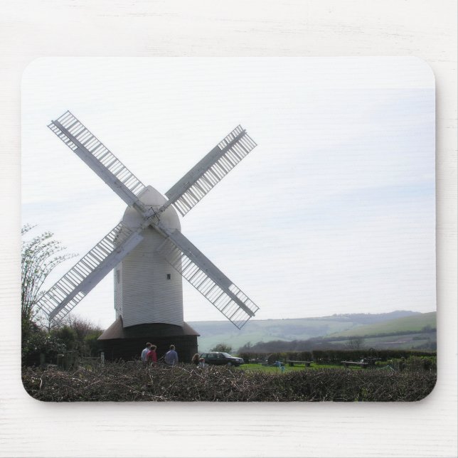 (UK) windmill Mouse Mat (Front)