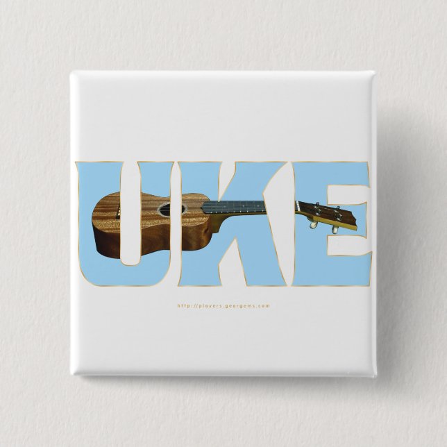 UKE 15 CM SQUARE BADGE (Front)