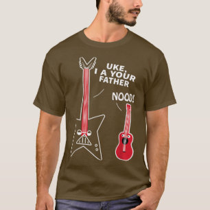 Uke, I Am Your Father Funny Ukulele Banjo Guitar M T-Shirt