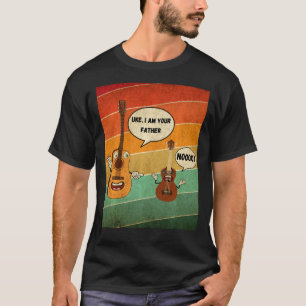 Uke I Am Your Father Funny Ukulele Guitar Music Ba T-Shirt