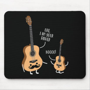Uke I Am Your Father T Shirt Ukulele Guitar  Mouse Mat