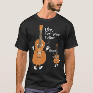 Uke I Am Your Father Ukulele Guitar Instrument Uk T-Shirt