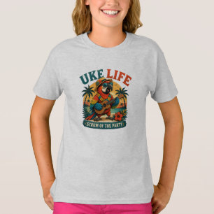 Uke Life Parrot – Island Vibes Ukulele Bird T-Shirt