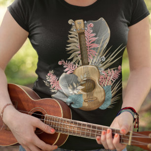 Uke Ukulele Guitar - Musician Guitarist Ukulele T-Shirt