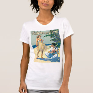 Ukes Are Fun! Ladies Tank Top