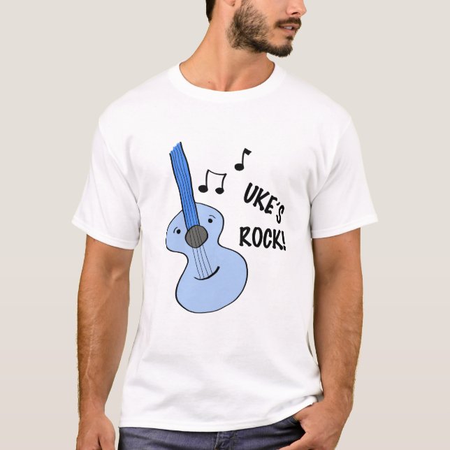 Uke's Rock! T-Shirt (Front)