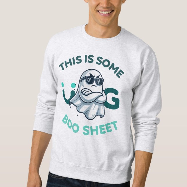 UKG Boo Sheet Ghost  Sweatshirt (Front)