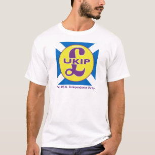 UKIP Scotland The Real independence Party T-Shirt