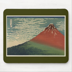 Ukiyo-e Hokusai Fujiyama Mouse Mat