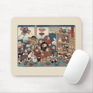 Ukiyo-e Inspired – Dramatic JAPAN Mouse Mat