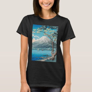 Ukiyo e T Mt Fuji Japanese Painting Print Masterp T-Shirt