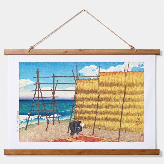 ukiyoe [hasui] C16 Autumn in Koshiji Hanging Tapestry (Front)